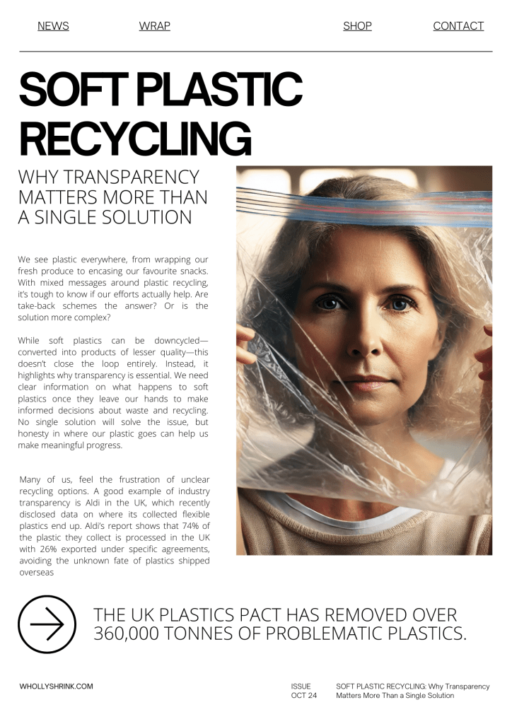 Soft Plastic Recycling: Why Transparency Matters More Than a Single Solution