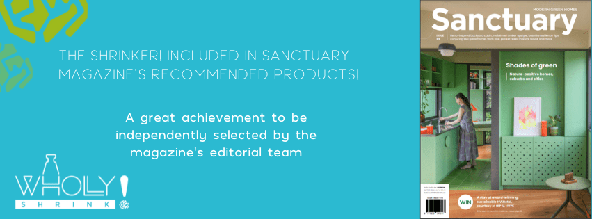 Featured in Sanctuary Magazine: The Shrinker! as a Top Eco-Friendly Pick